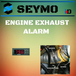 Programmable engine exhaust temperature alarm